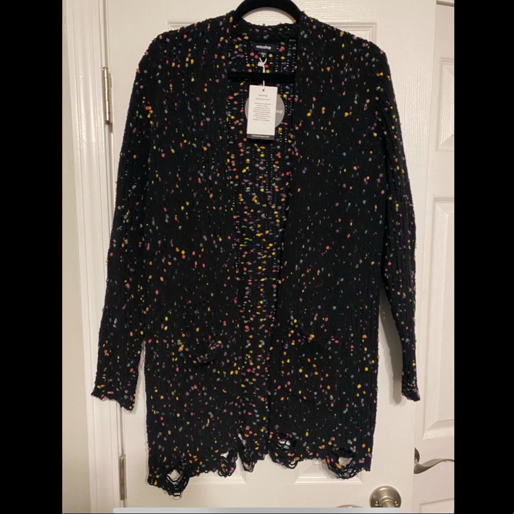 Multi color cardigan